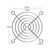 Rejilla para Cooler 80mm