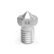 Nozzle E3D ACERO INOX 0.8 mm - imagen 2