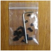 Pack X10 tornillos gusano M3x4 - imagen 2