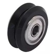 Rueda para perfil 2020 Ranura en V 24.39mm diametro eje 5mm