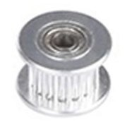 Polea dentada con rodamientos 16 dientes eje 3mm para correa 6mm (sin garantia) - imagen 2
