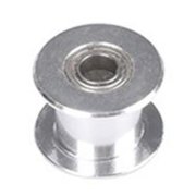 Polea lisa con rodamientos 20 dientes eje 5mm para correa de 10mm (sin garantia) - imagen 2