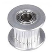 Polea dentada con rodamientos 20 dientes eje 5mm para correa de 10mm (sin garantia) - imagen 2