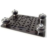 Openbuilds V-Slot Build Board DIY Kit for v-slot t Gantry Plate Big +Openbuilds Isolation Column+Plastic wheel with Bearings Pulley - imagen 2