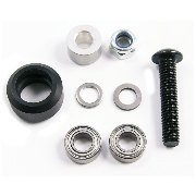 Rueda para perfil 2020 15.23mm diametro eje 5mm Kit completo