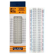 830 Ponits Soldless Breadboard （PP Materail）
