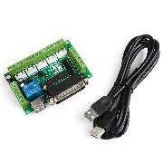 Placa de control CNC - LPT 5 ejes con cable usb para alimentacion - imagen 2